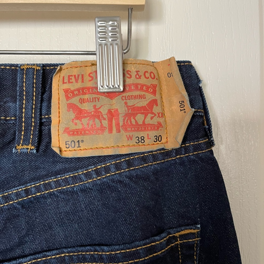 Levi’s 501 Regular Straight Dark Blue Men’s Jean